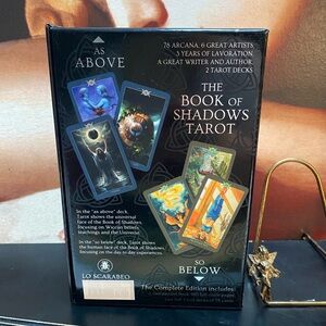 Tarot The Book of Shadows Tarot by Barbara Moore 2 Tarot Decks